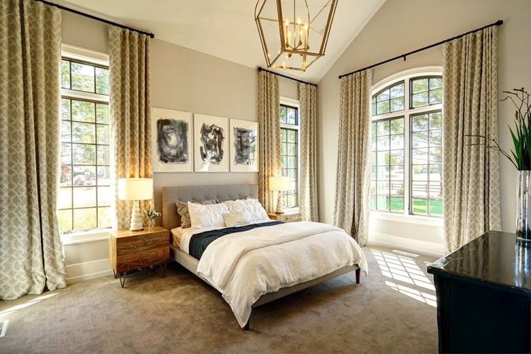 Master Bedroom - 2016 Street of Dreams - Maison de Reve, Hillsboro, Oregon - Designer Tiffany Home Design Master Bedroom - 2016 Street of Dreams - Maison de Reve, Hillsboro, Oregon - Designer Tiffany Home Design