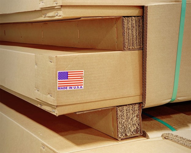 Close up of Ecorrcrate's crates stacked